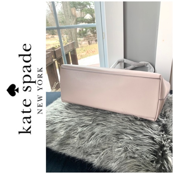 NWT Kate Spade genuine smooth leather tote - Picture 6 of 10